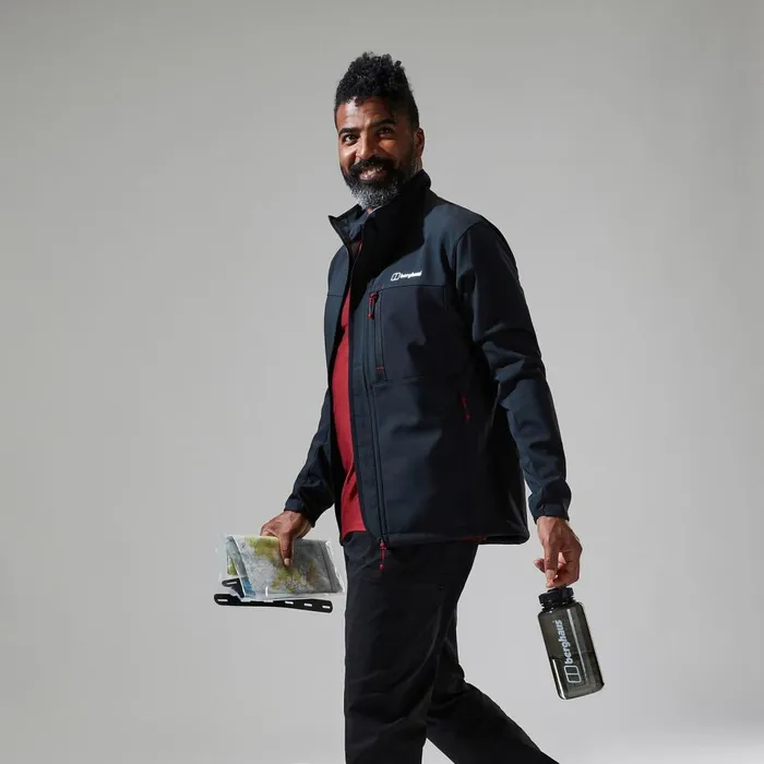 Softshells Men Berghaus Ghlas 20 Softshell Jacket 8211 Black Softshells Men Berghaus Ghlas 20 Softshell Jacket 8211 Black