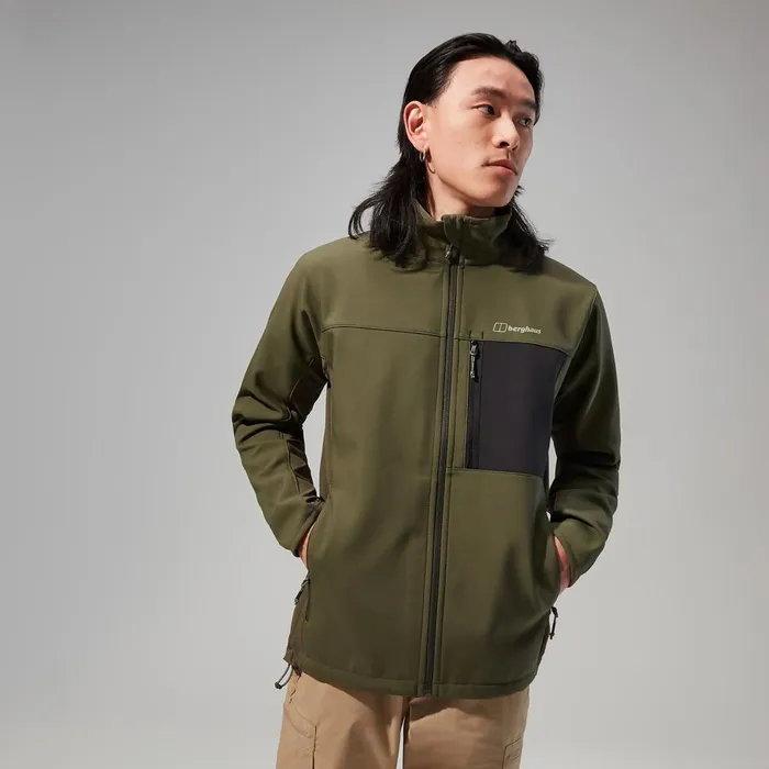 Softshells Men Berghaus Ghlas 20 Softshell Jacket 8211 Green