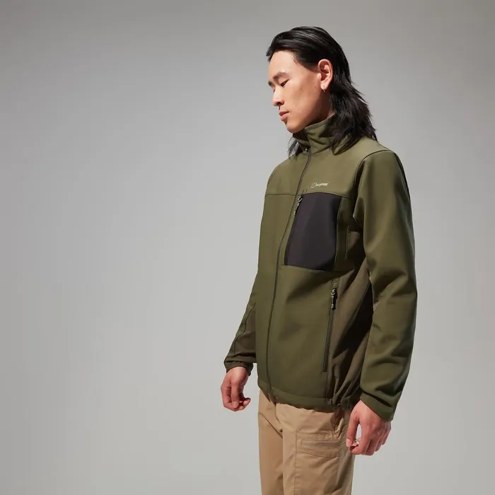 Softshells Men Berghaus Ghlas 20 Softshell Jacket 8211 Green Softshells Men Berghaus Ghlas 20 Softshell Jacket 8211 Green