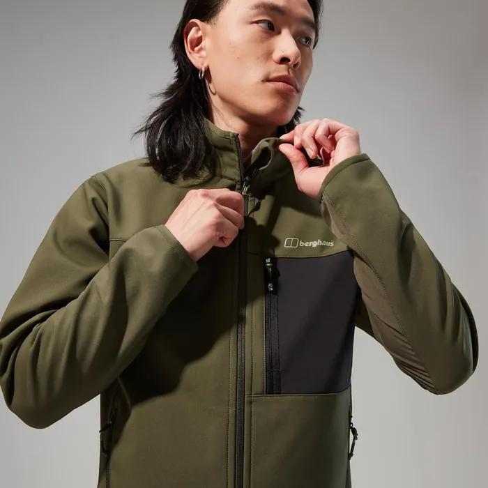 Softshells Men Berghaus Ghlas 20 Softshell Jacket 8211 Green Softshells Men Berghaus Ghlas 20 Softshell Jacket 8211 Green