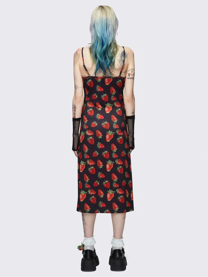Strawberry Bomb Maxi Dress Women Minga London Dresses Strawberry Bomb Maxi Dress Women Minga London Dresses