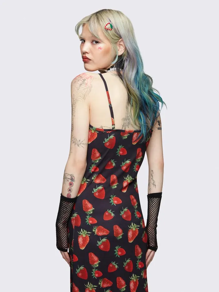 Strawberry Bomb Maxi Dress Women Minga London Dresses Strawberry Bomb Maxi Dress Women Minga London Dresses