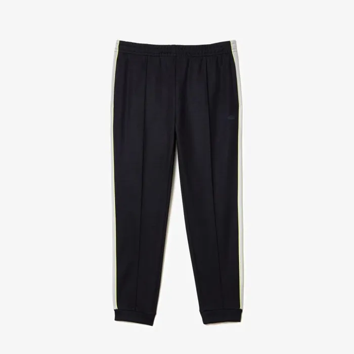 Sweatpants and Trousers Men Lacoste Men039s Paris Regular Fit Colorblock Sweatpants Abysm Blue Hde