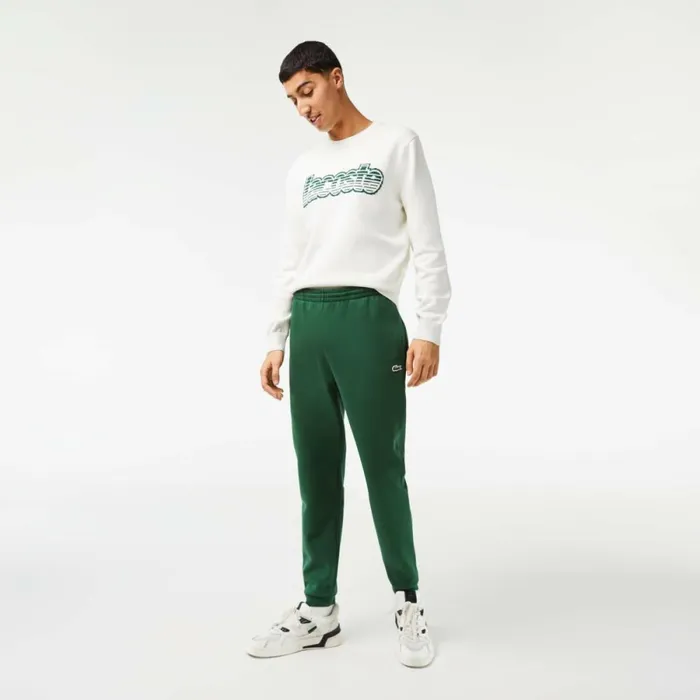 Sweatpants and Trousers Men Lacoste Mens Organic Cotton Sweatpants Pine Green 132