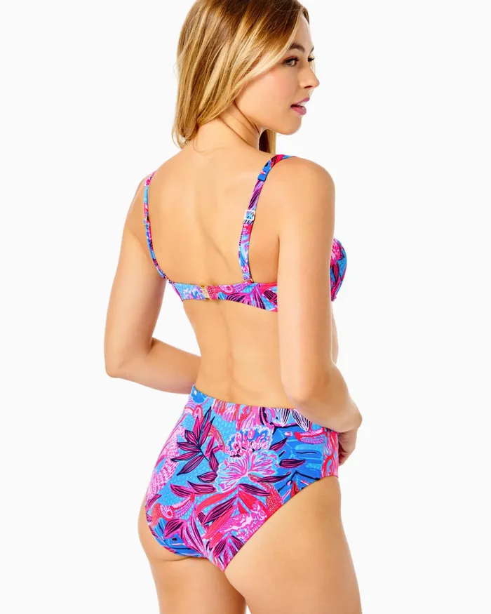 Swim Women Lilly Pulitzer Mayz Bandeau Swim Top Ruby Red Swim Women Lilly Pulitzer Mayz Bandeau Swim Top Ruby Red