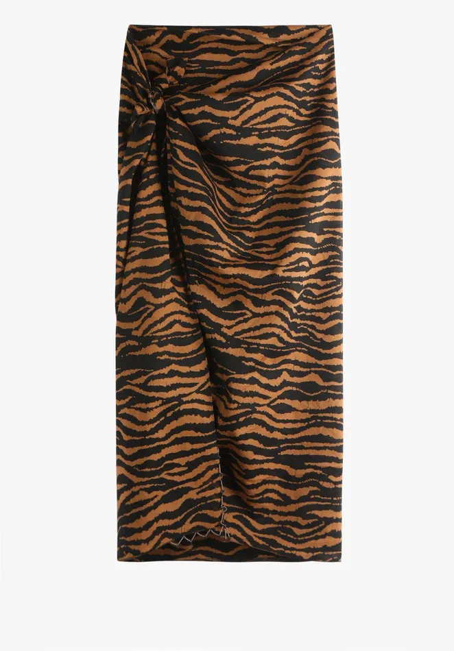 Swimwear Women Hush Romy Beach Sarong Tiger