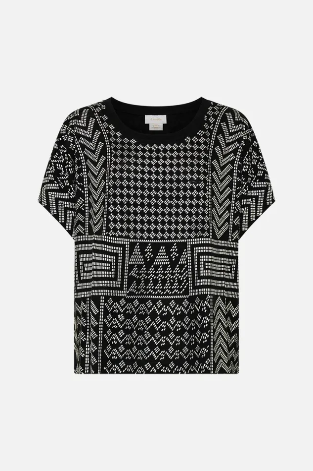 TSHIRT WITH DROPPED ARMHOLE THEY CALLED HER NEFERTARI They Called Her Nefertari Womens Camilla Tees