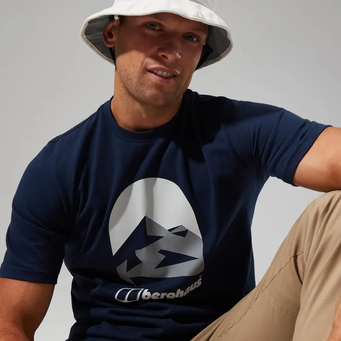 TShirts Men Berghaus Edale MTN Short Sleeve Tee Dark Blue