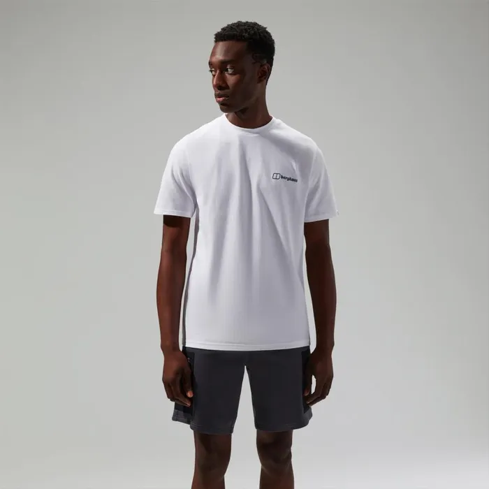 TShirts Men Berghaus MTN Silhouette Short Sleeve TShirt White