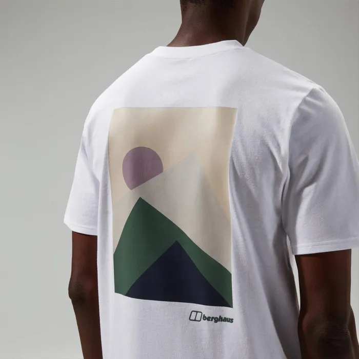 TShirts Men Berghaus MTN Silhouette Short Sleeve TShirt White TShirts Men Berghaus MTN Silhouette Short Sleeve TShirt White