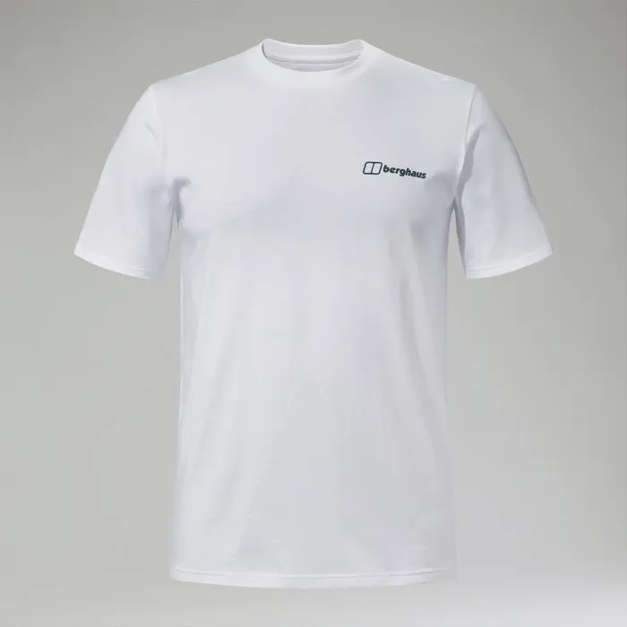 TShirts Men Berghaus MTN Silhouette Short Sleeve TShirt White TShirts Men Berghaus MTN Silhouette Short Sleeve TShirt White