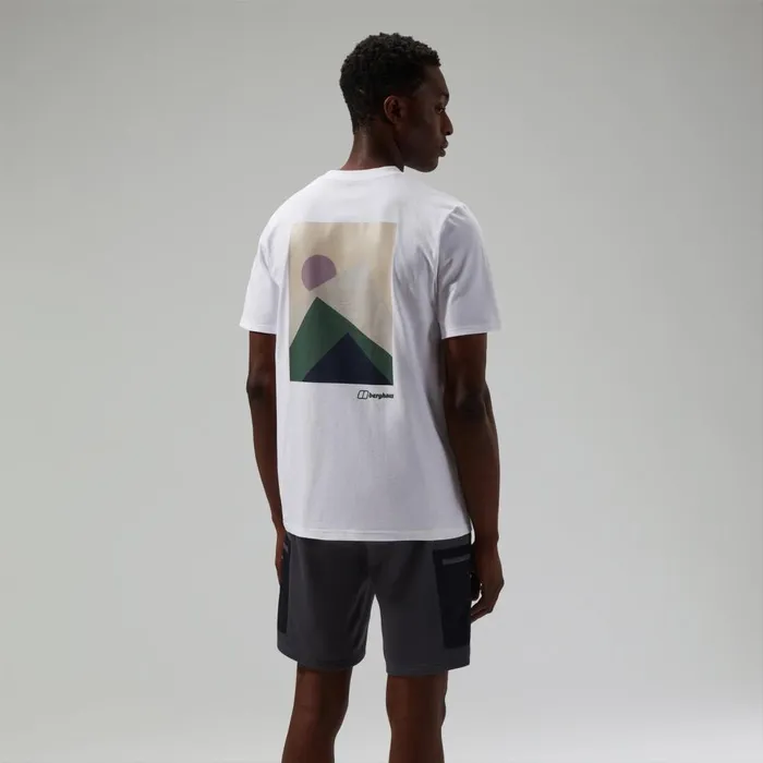 TShirts Men Berghaus MTN Silhouette Short Sleeve TShirt White TShirts Men Berghaus MTN Silhouette Short Sleeve TShirt White