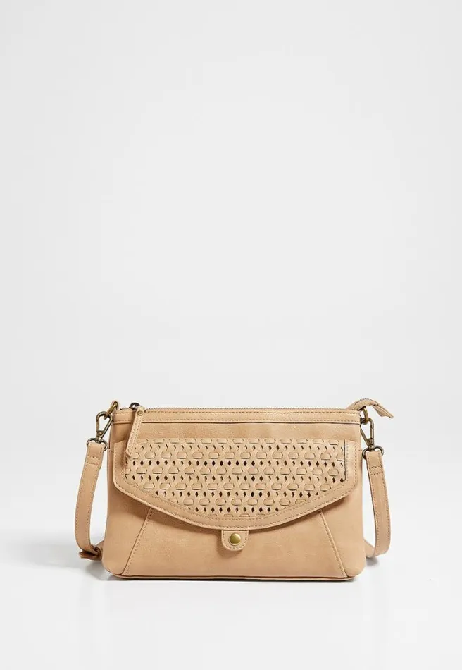 Tan Woven Crossbody Bag Women Maurices Bags