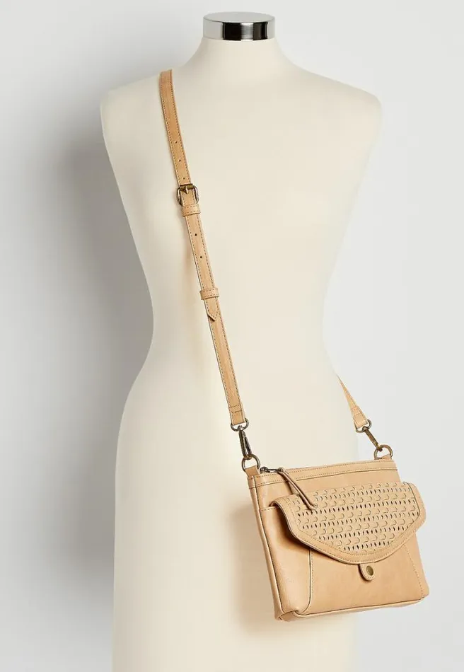 Tan Woven Crossbody Bag Women Maurices Bags