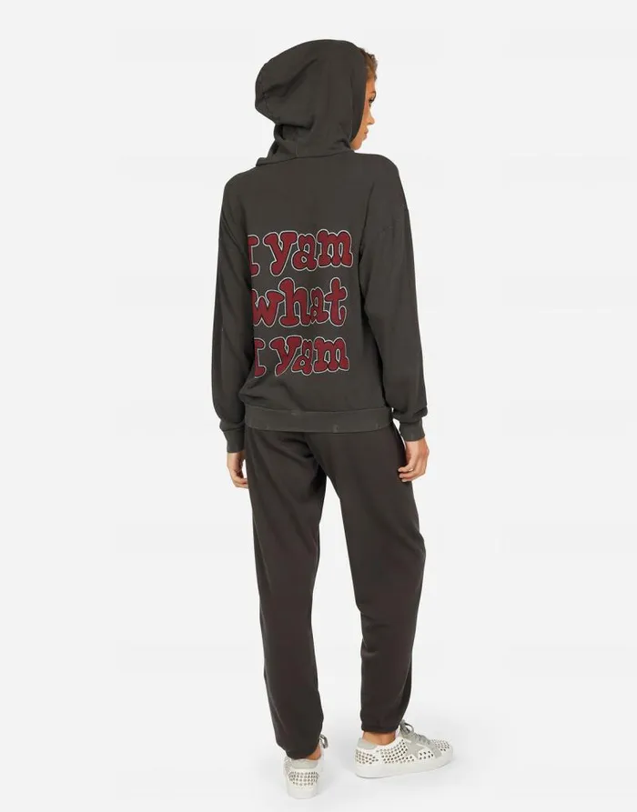 Tanzy Vintage Popeye Vintage Black Women Lauren Moshi Long Sweatpants