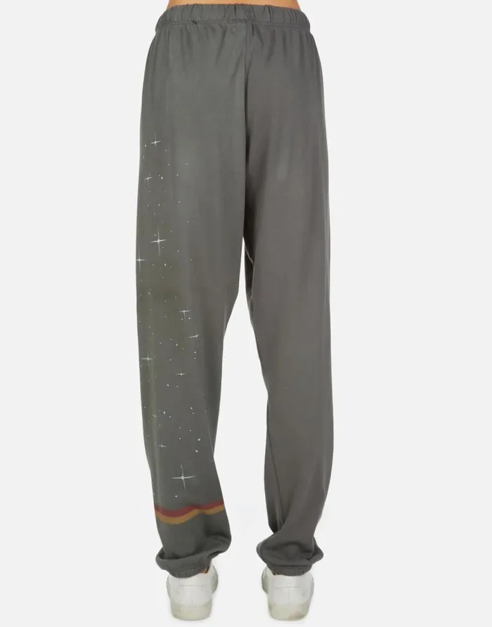 Tanzy ZZ Top Eliminator Vintage Onyx Women Lauren Moshi Long Sweatpants