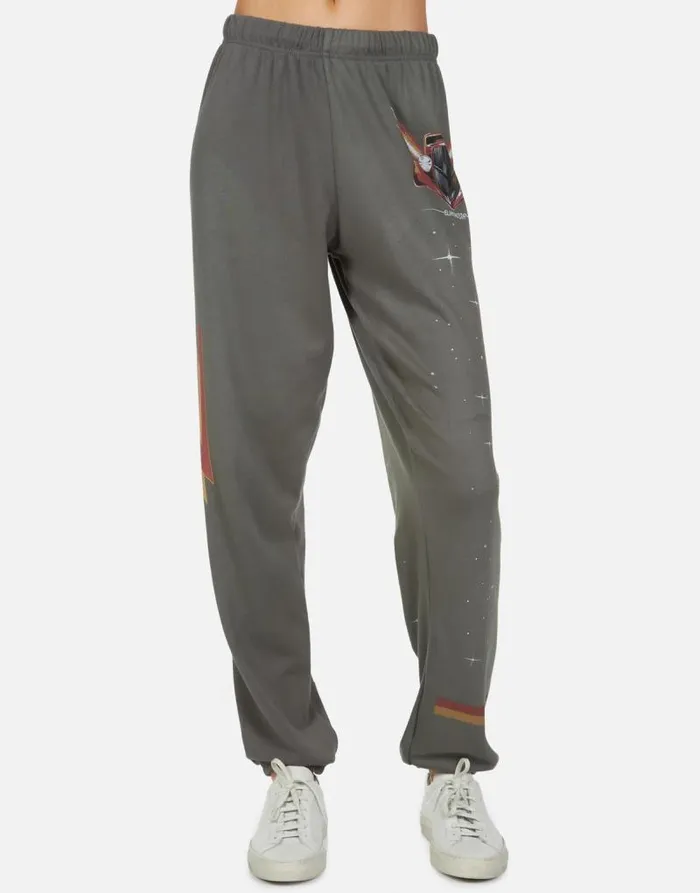 Tanzy ZZ Top Eliminator Vintage Onyx Women Lauren Moshi Long Sweatpants