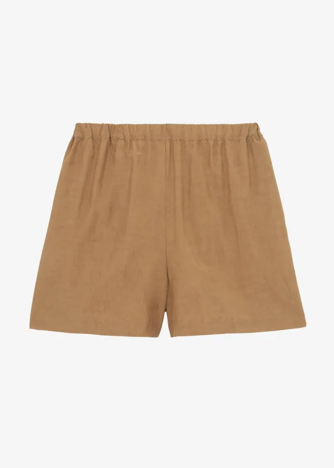The Frankie Shop Adeline Shorts 8211 Khaki Shop Bottoms