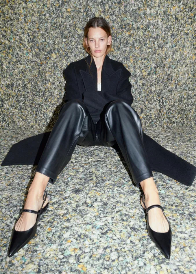 The Frankie Shop Anya Oversized Coat 8211 Black Shop Outerwear