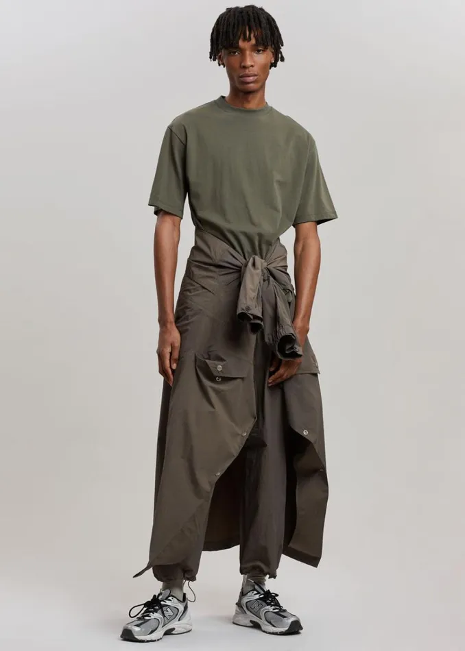 The Frankie Shop Evora Tee 8211 Olive Shop Clothing