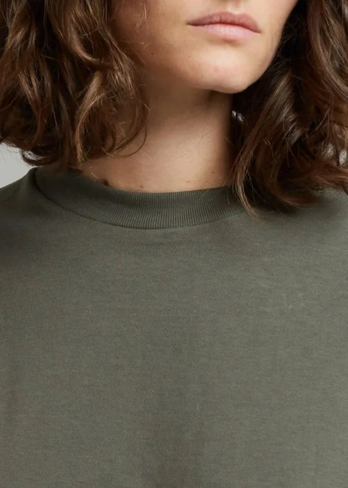 The Frankie Shop Evora Tee 8211 Olive Shop Clothing