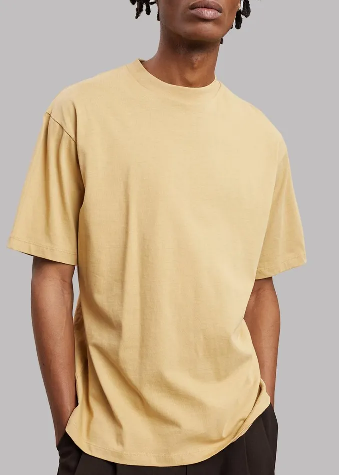 The Frankie Shop Evora Tee 8211 Sahara Shop Clothing