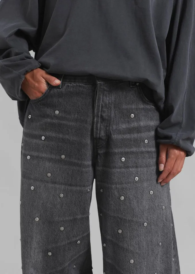 The Frankie Shop Haikure Bethany Pants 8211 Vintage Black Shop Clothing