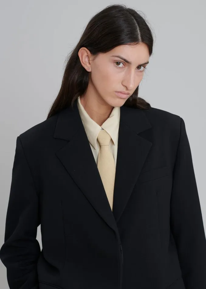 The Frankie Shop Helena Necktie 8211 Beige Shop Accessories
