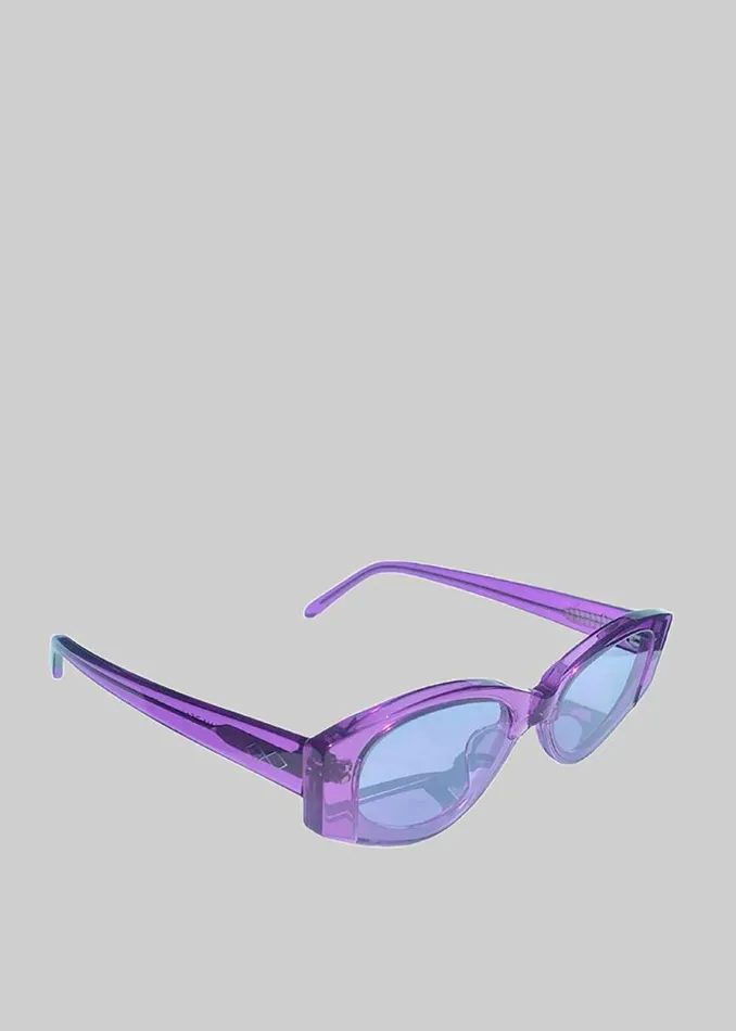 The Frankie Shop Karen Wazen Dixy Sunglasses 8211 Lavendar Shop Accessories