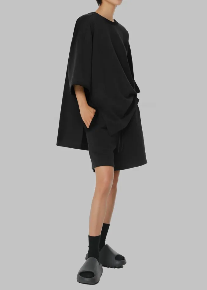 The Frankie Shop Memphis Fleece Set 8211 Black Shop Bottoms