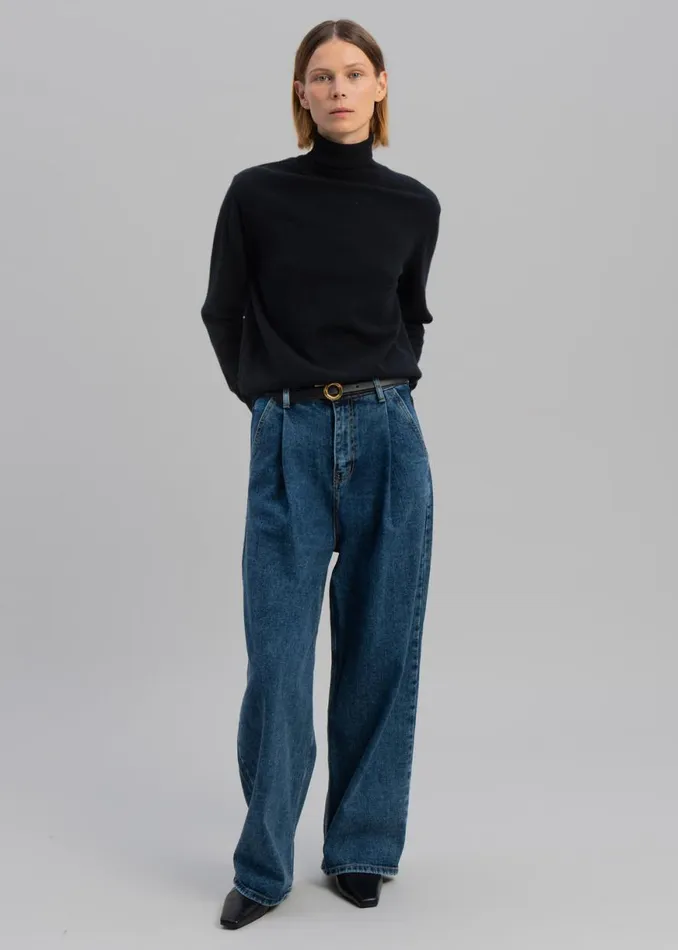 The Frankie Shop Monika Belt 8211 Black Shop Accessories