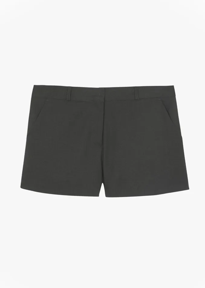 The Frankie Shop Palma Shorts 8211 Charcoal Shop Clothing