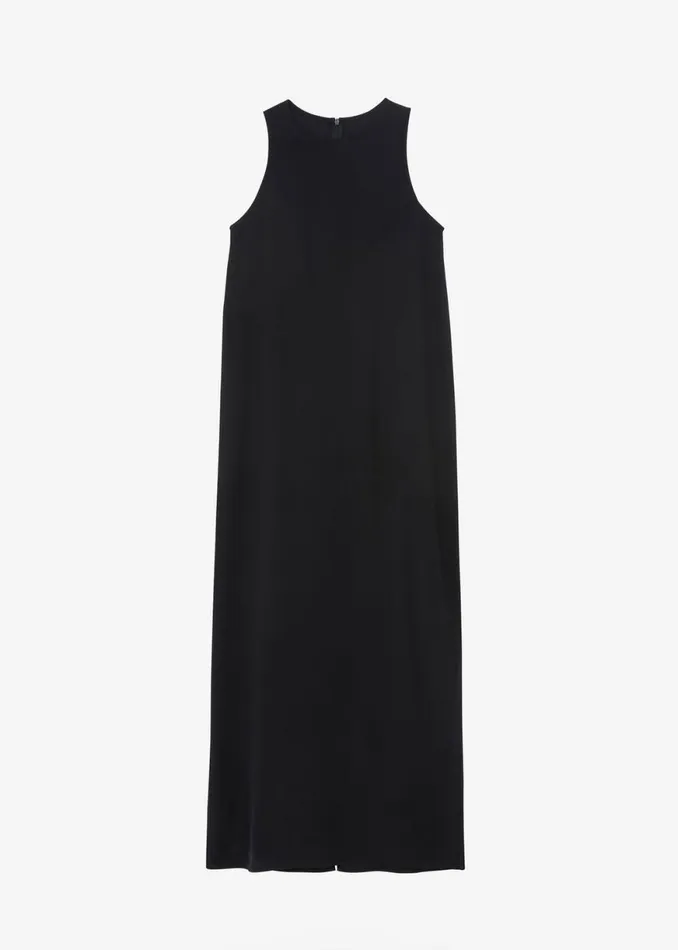 The Frankie Shop Phoebe Sleeveless Maxi Dress 8211 Black Shop Dresses