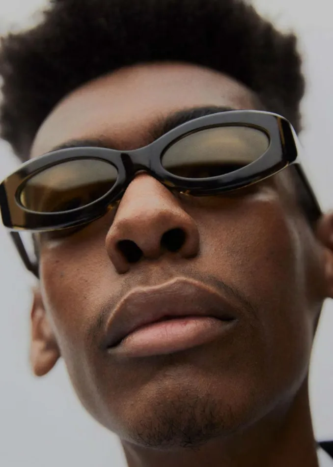 The Frankie Shop Port Tanger Crepuscolo Sunglasses 8211 Cardamom Shop Accessories