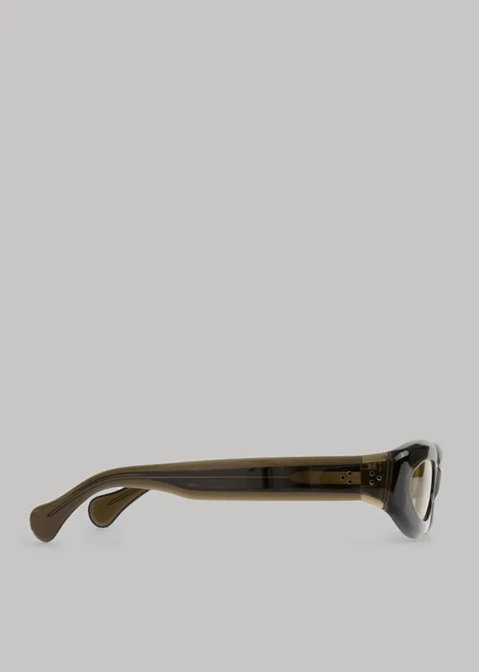 The Frankie Shop Port Tanger Crepuscolo Sunglasses 8211 Cardamom Shop Accessories