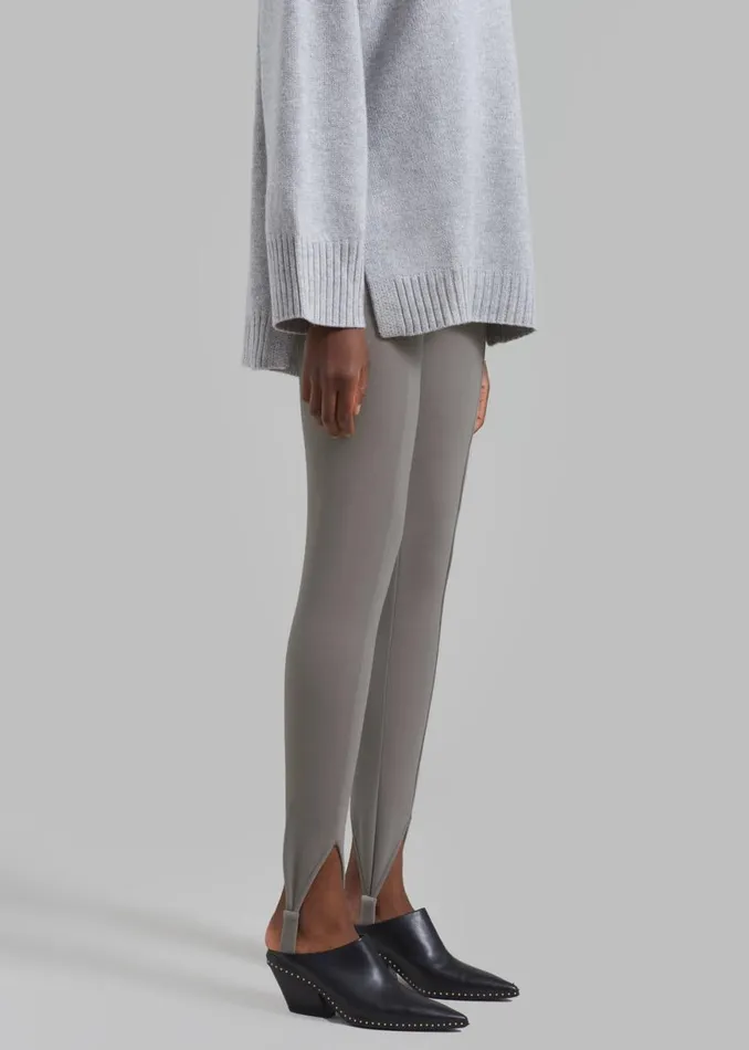 The Frankie Shop REMAIN Dense Jersey Leggings 8211 Wet Weather Shop Clothing