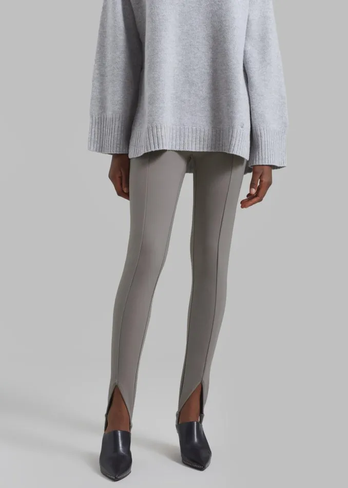 The Frankie Shop REMAIN Dense Jersey Leggings 8211 Wet Weather Shop Clothing
