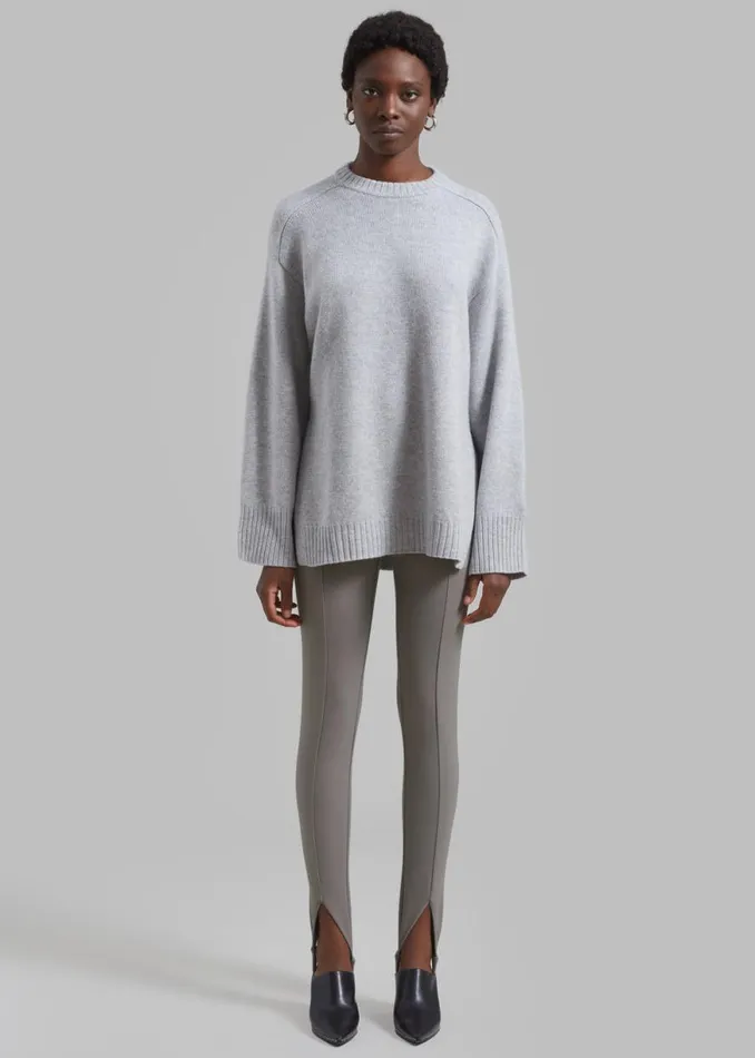 The Frankie Shop REMAIN Dense Jersey Leggings 8211 Wet Weather Shop Clothing