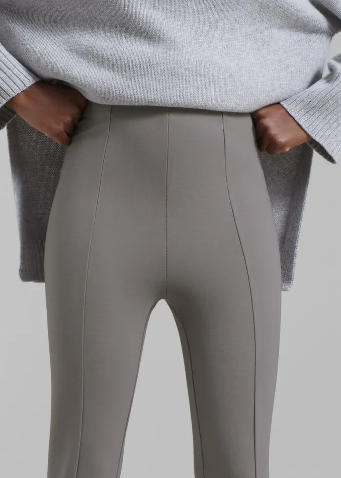The Frankie Shop REMAIN Dense Jersey Leggings 8211 Wet Weather Shop Clothing
