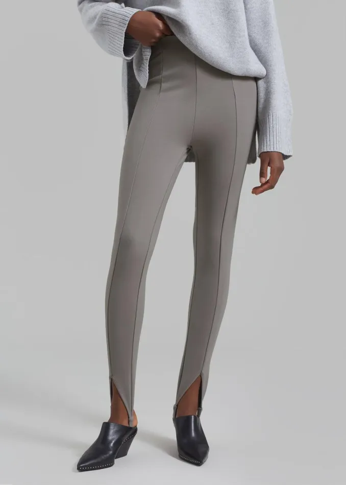 The Frankie Shop REMAIN Dense Jersey Leggings 8211 Wet Weather Shop Clothing