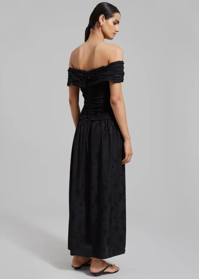 The Frankie Shop The Garment Toulouse OffShoulder Dress 8211 Black Shop Dresses