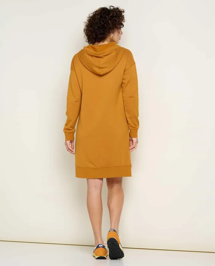 ToadandCo Dresses Hemp Daybreaker Hooded Dress Cardamom 8211 Women039s