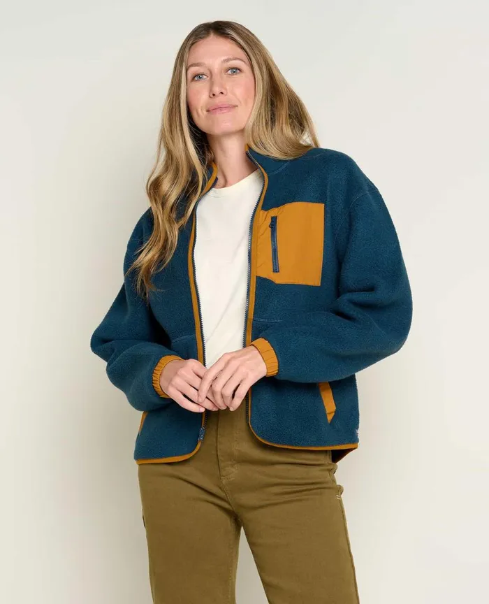 ToadandCo Jackets and Layers Women039s Campo Fleece Jacket Midnight 8211 Women039s