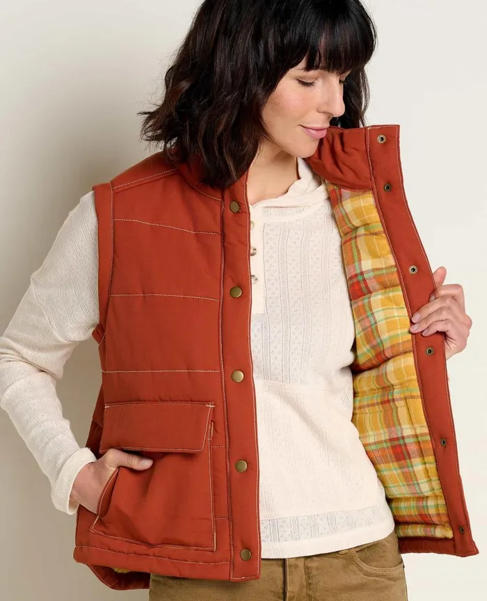 ToadandCo Outerwear Women039s Forester Pass Vest Cinnamon 8211 Women039s