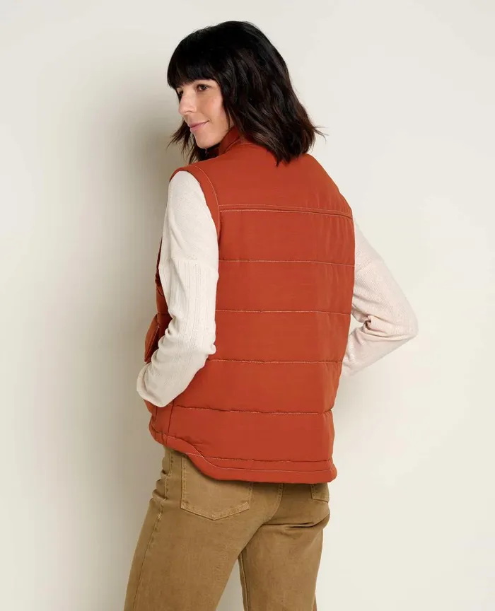 ToadandCo Outerwear Women039s Forester Pass Vest Cinnamon 8211 Women039s