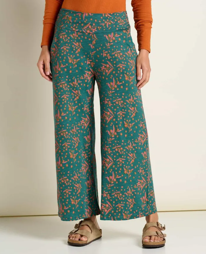 ToadandCo Pants Chaka Wide Leg Pant Jasper Seedpod Print 8211 Women039s
