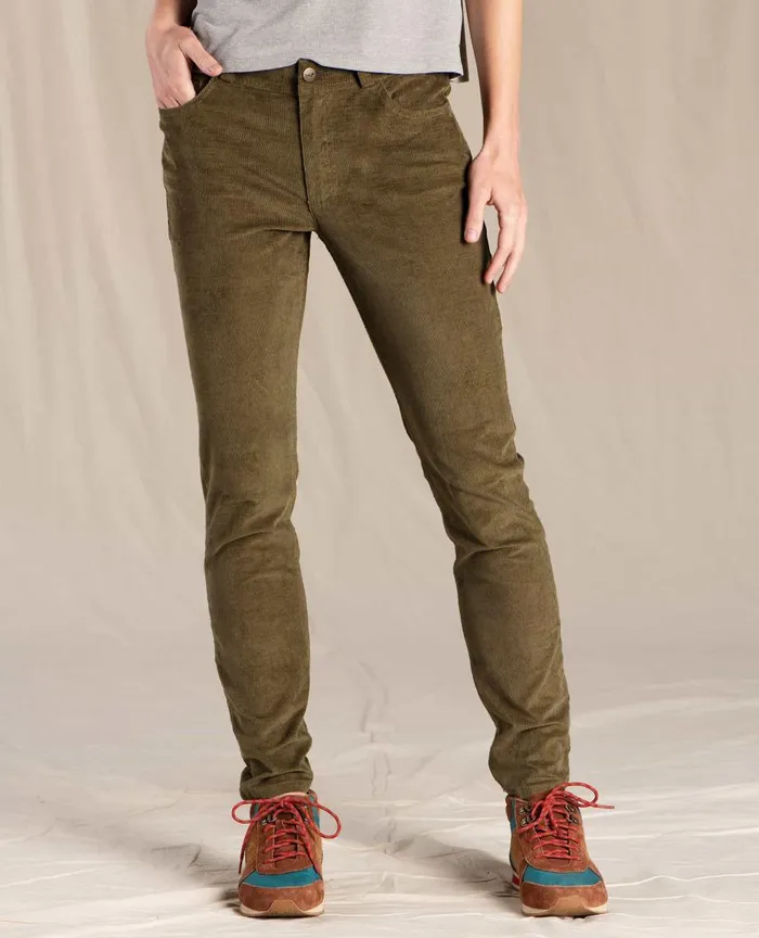 ToadandCo Pants Karuna Cord 5 Pocket Skinny Pant Fir 8211 Women039s