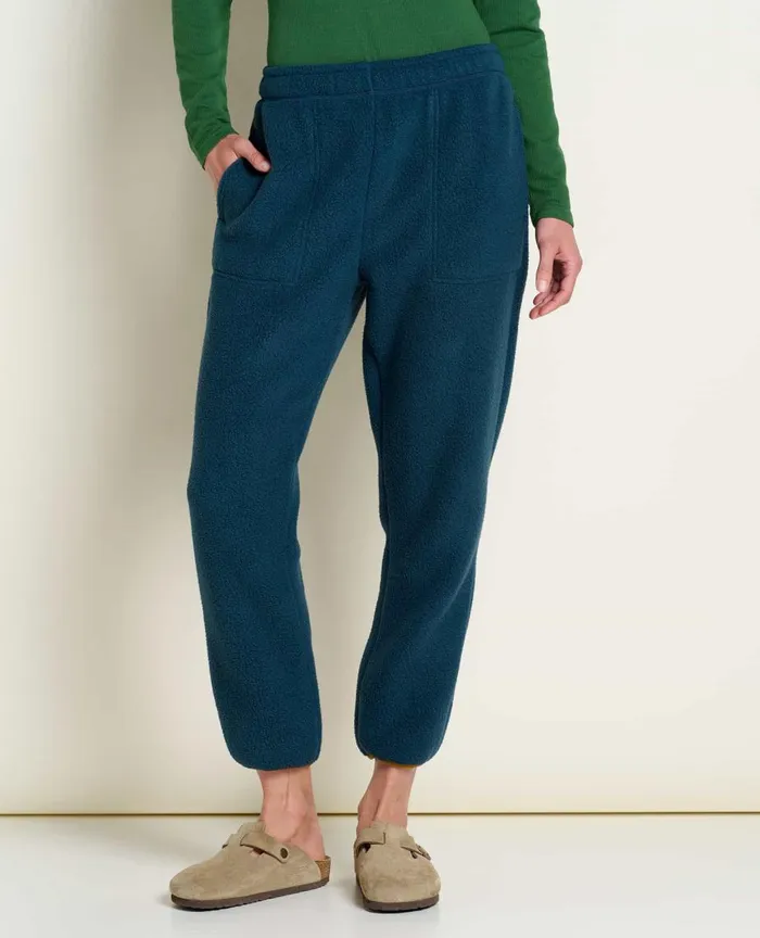 ToadandCo Pants Women039s Campo Fleece Jogger Midnight 8211 Women039s