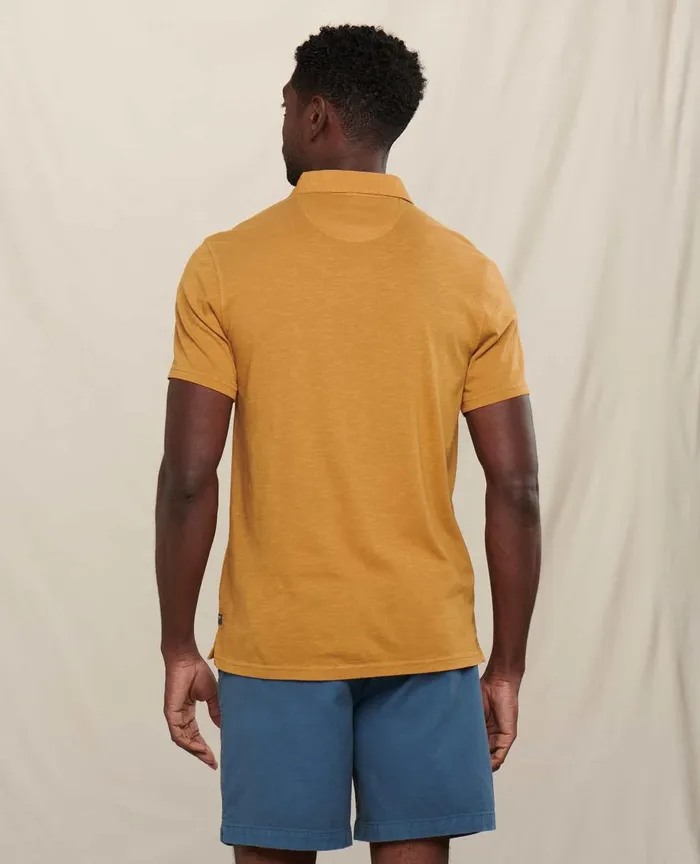ToadandCo Shirts Men039s Primo Short Sleeve Polo Kelp 8211 Men039s