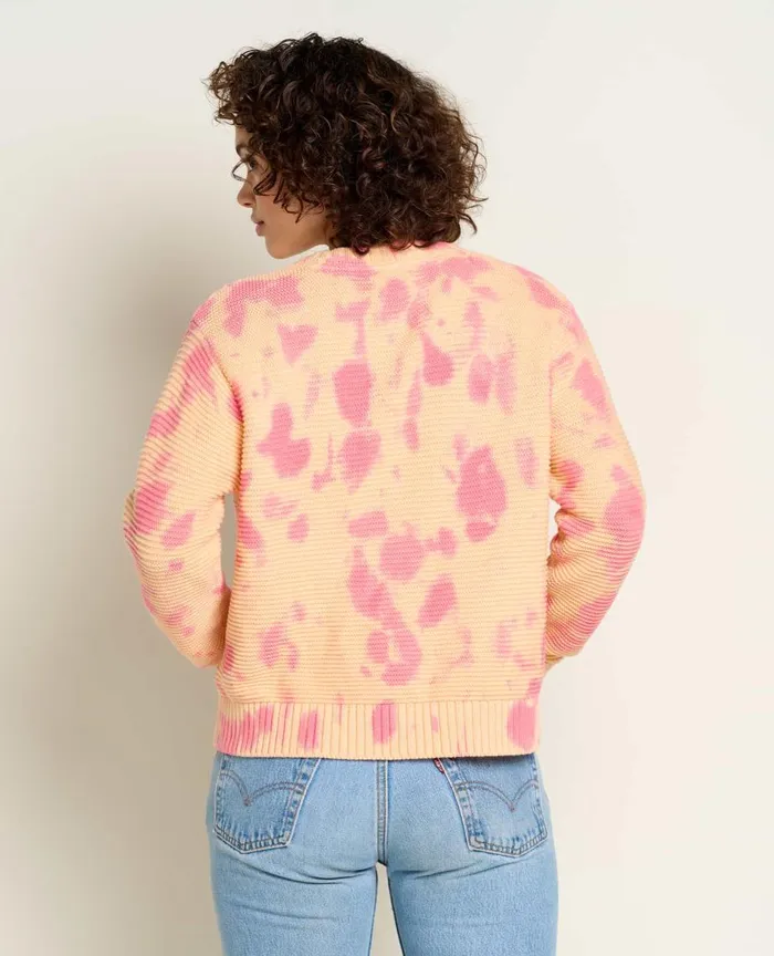 ToadandCo Sweaters Bianca Crew Cardigan Taffy Tie Dye 8211 Women039s